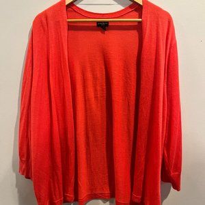Worthington Woman 3X Coral Cardigan